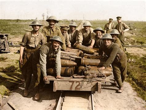 World War One In Colour Colourised Images Revealed