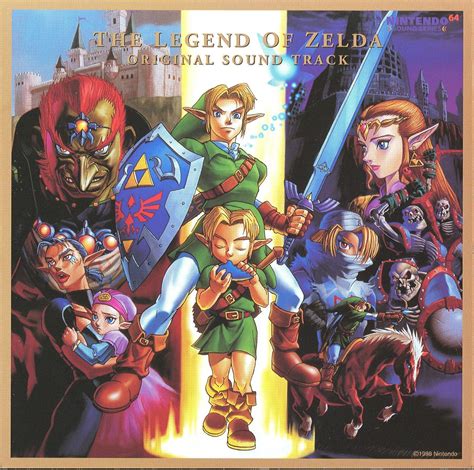 The Legend Of Zelda Ocarina Of Time Sound Track Cd Ost Koji Kondo