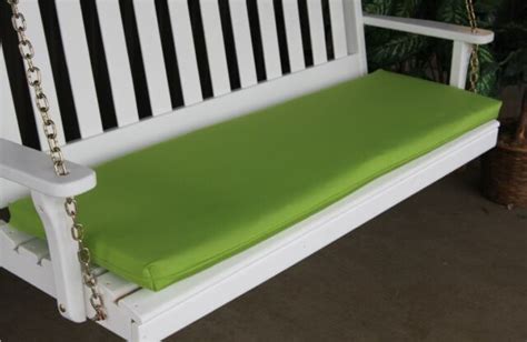 6 Foot Outdoor Bench Swing Or Glider Cushion Sundown Material Multiple