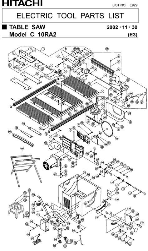 This is a hitachi oem part. Hitachi C10RA2 Parts - Table Saw