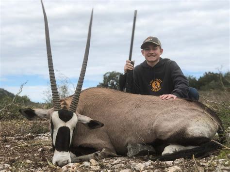 Gemsbok Hunting 60 Species To Hunt 18000 Acres In Texas Ox Ranch