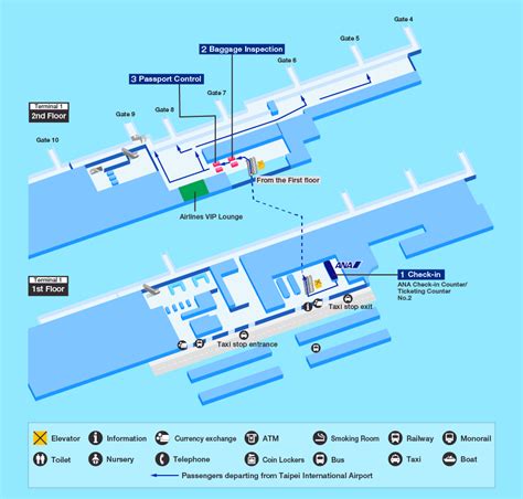 Taipei Airport Map Images
