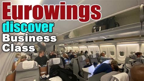 I Flew Eurowings Discover A330 Business Class YYZ FRA With A Surprise