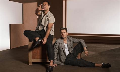 Jude Law Y Su Hijo Modelo Rafferty Posan Juntos En Una Nueva Campa A De