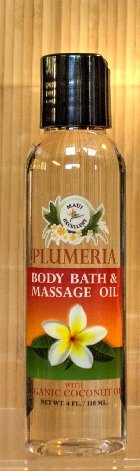 Maui Excellent Plumeria Body And Bath Massage Oil