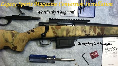 Legacy Sports Magazine Conversion Install Weatherby Vanguard 2 Youtube