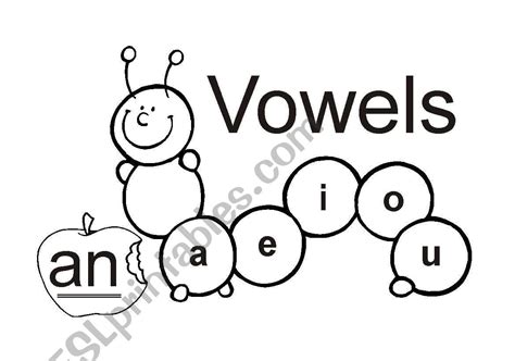 The Vowels Caterpillar Likes To Eat The Teaching Vowels Vowel