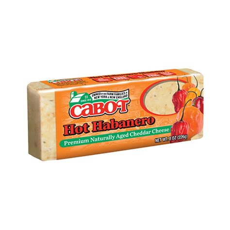 Hot Habanero Cheddar Cheese | Habanero cheese, Cheddar cheese, Cheese