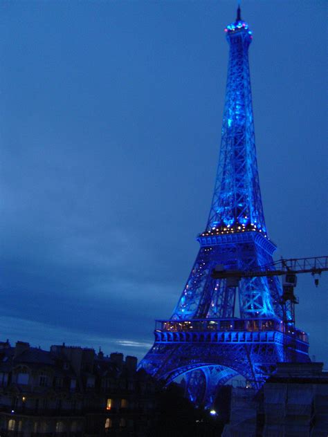 Eiffel Tower Turns Blue Ef Tours Blog