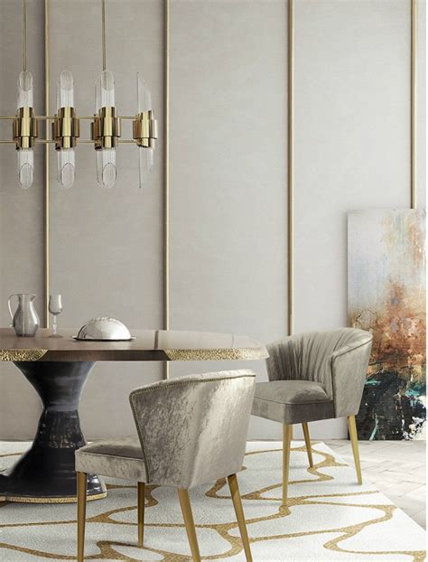 Examples of dining room chair types & styles to inspire you. Trendy Dining Chairs For 2019 (Part II) | Dining room ...