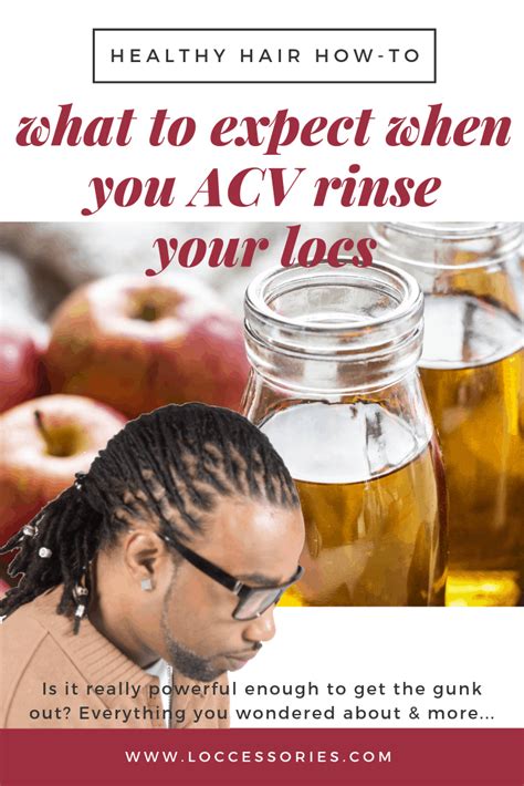 What To Expect When You Do An Acv Rinse On Locs Loccessories