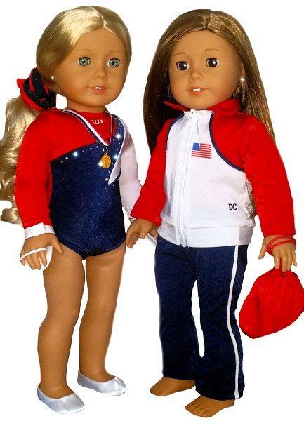18 Inch Doll Clothes Fits American Girl Dolls Team Usa Leotard