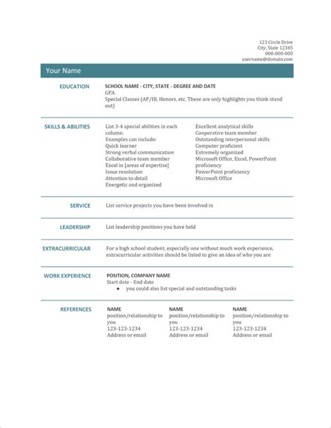 Simple resume template (doc, docx, idml, indd) craft your personal resumes in a simple and elegant way with this free psd download of the template. 45 Free Modern Resume / CV Templates - Minimalist, Simple ...