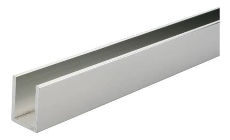 Perfil U De Aluminio Anodizado 20x15x20mm 9900 En Mercado Libre