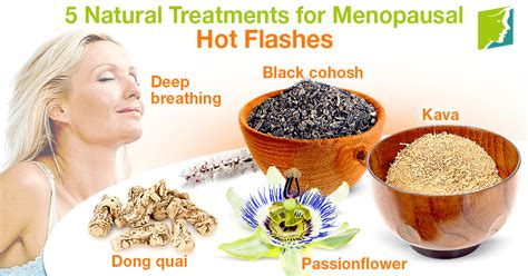 Natural Treatments For Menopausal Hot Flashes Menopause Now