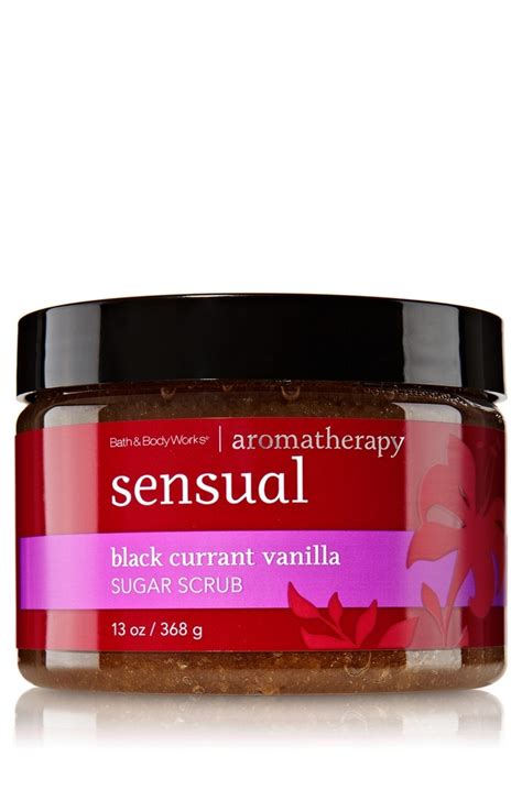 Bath And Body Works Sensual Black Currant Vanilla Aromatherapy Sugar Scrub Bath And Body