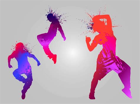 Hip Hop Dance Silhouette Wallpaper
