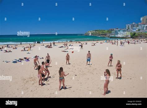 Bondi Beach Sydney Australia Stock Photo Alamy