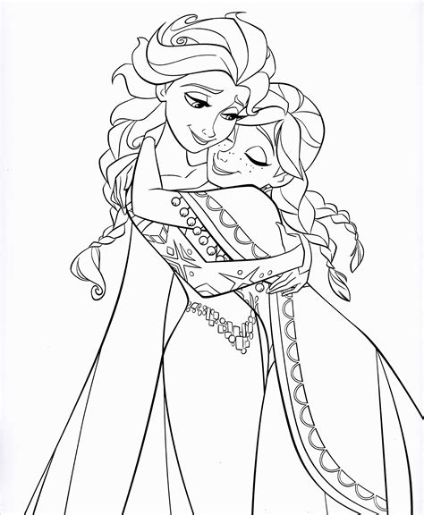 Frozen Christmas Coloring Pages Printable Clip Art Library