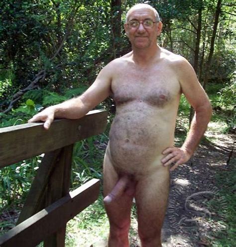 Naked Gay Grandpa Cumception