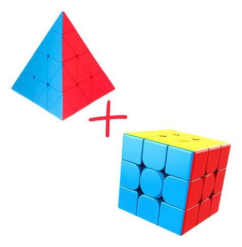 Cubo Mágico Kit 3x3x3 3x3x3 Pirâmide Profissional Cube MercadoLivre