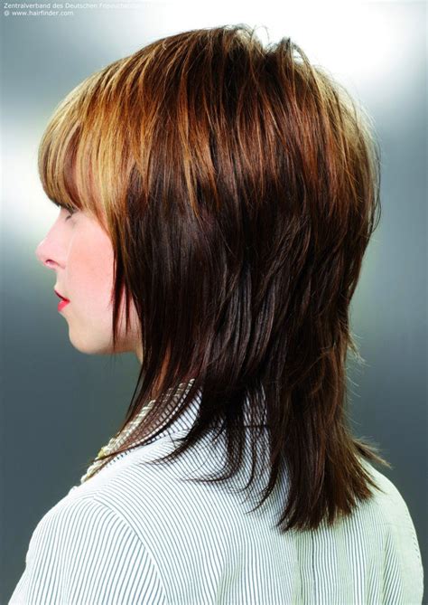 Getting a new haircut can be a way of looking at life a little differently, it can also change the way you're feeling about yourself. Image result for Medium Shag Haircut Back View | Medium ...