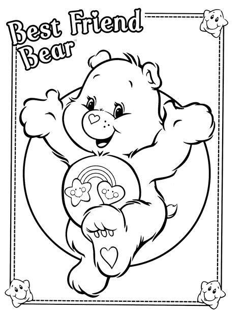 Baby Care Bears Coloring Pages At Getcolorings Free Printable