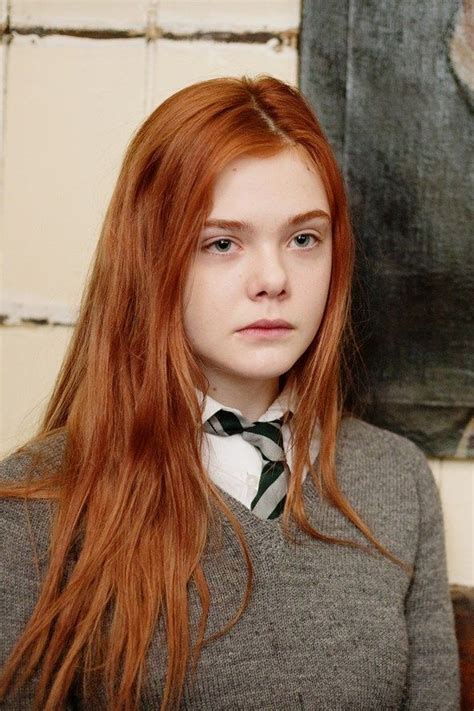 Elle Fanning Ginger And Rosa 2012 Hair Styles Fire Hair Elle Fanning
