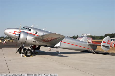 Aircraft N33ra 1937 Lockheed 12a Electra Junior Cn 1239 Photo By