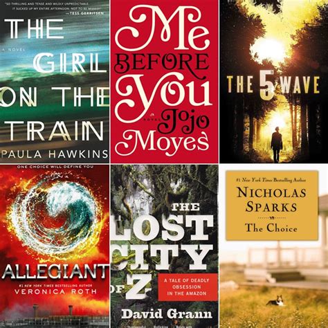 The book became a huge success after it was published the following year, allowing him to devote himself to writing full time. Books Being Made Into Movies in 2016 | POPSUGAR Celebrity ...