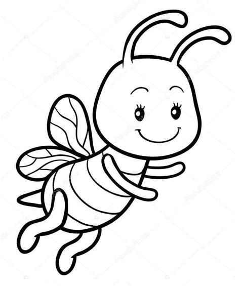 Imagem De Abelha Para Imprimir