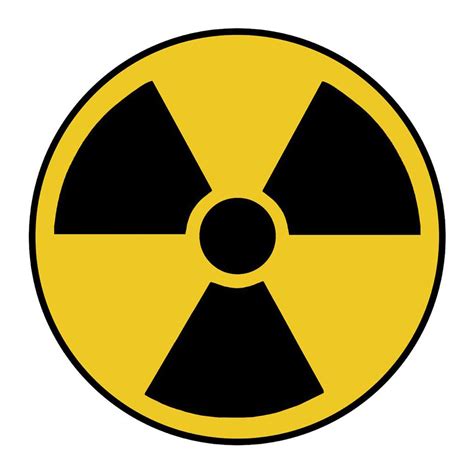 Amazon com 輻射危險警告標籤 3 英吋 約 7 6 公分 圓形 6 入貼紙 塗層紙 黃色 黑色通用輻射符號貼紙 自黏輻射標誌