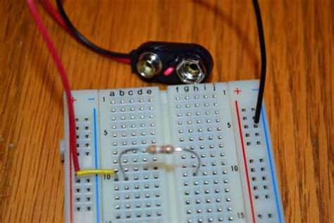 Compared with ordinary stage lighting, the mobile head lamps with led technology will not. Easy LED circuit project | Science with Kids.com