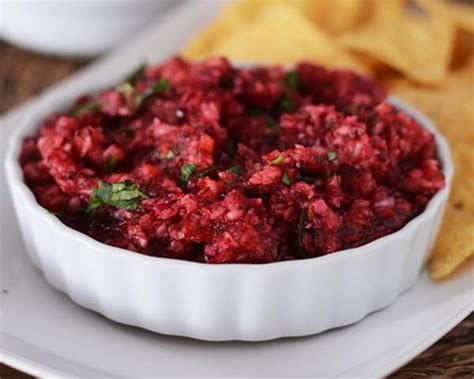 Yummy Fresh Cranberry Salsa Recipe