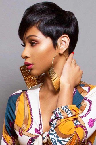 Best Straignt Natural Managable Hairstyles For Black Women Flattering Medium Short Woman Eyecover