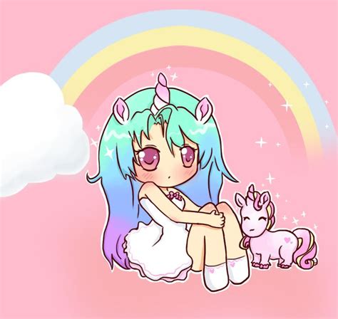 Anime Unicorn Unicorn Wallpaper Doodles Cute