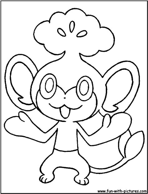 Pansage Coloring Page Coloring Pages Pokemon Coloring Pokemon