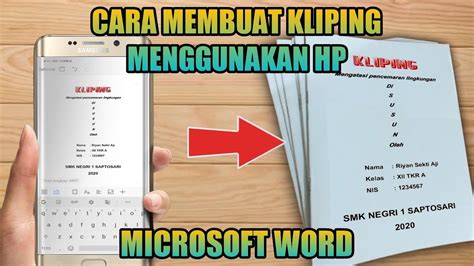 Cara Membuat Kliping Di Komputer - My Books