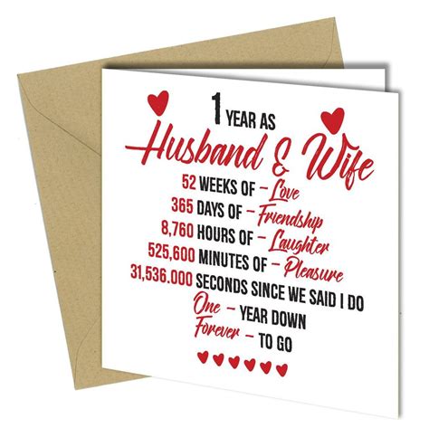 Check out our one year anniversary selection for the very best in unique or custom, handmade pieces from our gifts for the couple shops. #720 1 Year As Husband And Wife | 1st wedding anniversary ...