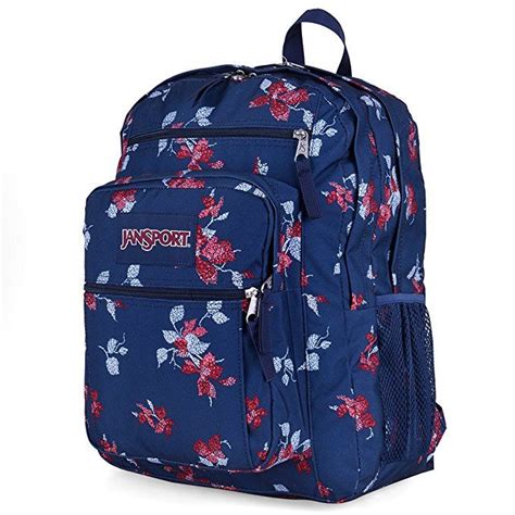 Jansport Big Student Backpack Discontinued Colors Navy Sweet Blossom