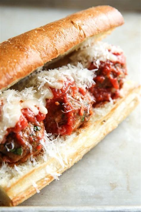 Ground beef is underrated in the meal prep world. We've Never Met A More Perfect Meatball Sub | Recipe | Meatball subs, Ground beef recipes ...