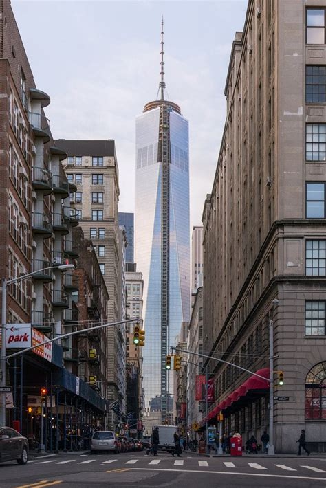 One World Trade Center From Fulton Street Nyc Usa Oc 1767 X 2650