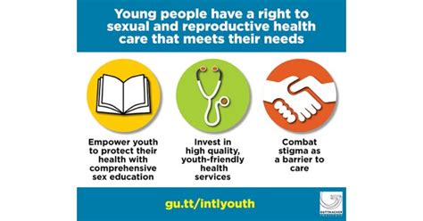 Young People Have A Right To Sexual And Reproductive Health Care That
