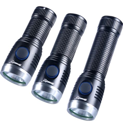 Mini Pocket Led Torch Usb Flashlight Rechargeable Q5 Tactical Military