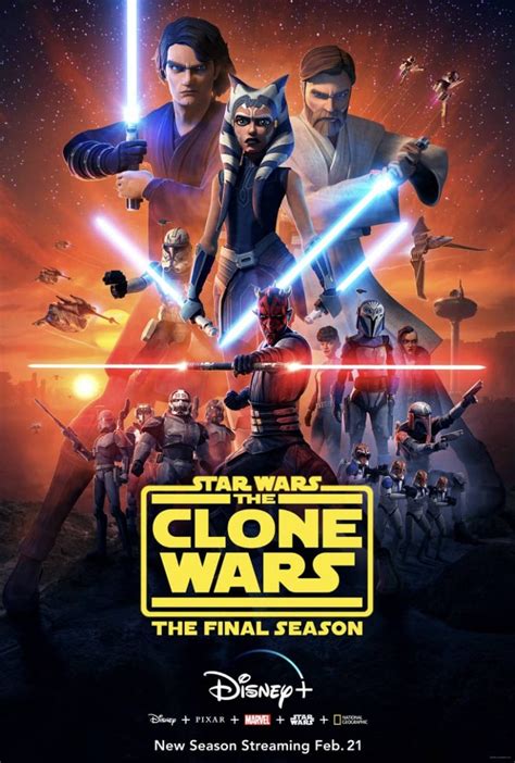 Star Wars The Clone Wars Final Season Trailer And Poster Seat42f
