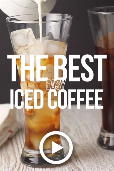 How To Make Iced Coffee At Home Recipe Coffee Recipes Iced Coffee