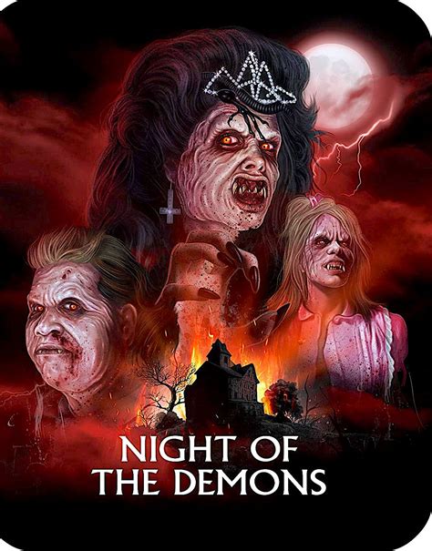 Night Of The Demons Limited Edition Blu Ray Steelbook Scream Factory