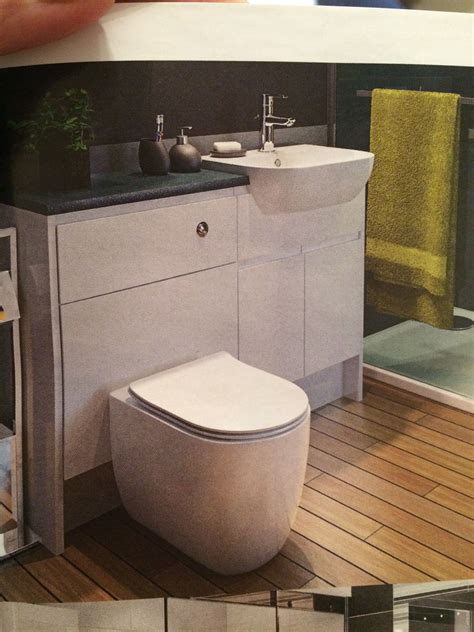 Wrong type of door was bought and couldn't take back for refund. B&Q Cooke and Lewis Helena | Small bathroom, Bathrooms ...