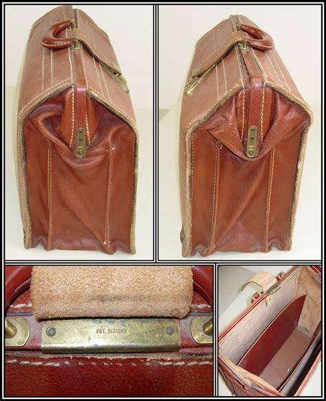 Z Sold ~ Vintage Leather Briefcase