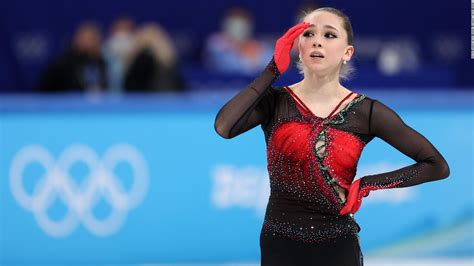 Kamila Valieva Russian Figure Skater Becomes First Woman To Land A Quad At The Winter Olympics